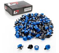 100X Micro Dripper Mini Tropfer Giardino Irrigazione Pressione Regolata Blu 2L/H