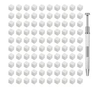 100X Nail Sponges for - Small Foam Nail Sponge Set, Color Gradient Tools with 4 Claws Grabber, Ideal for Creating Beautiful Effects and Gradient Nails