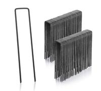 100x Picchetti di Ancoraggio Lunghi 150mm e Larghi 25mm in Filo d Acciaio dello