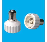 100x Piccolo Baionetta Sbc B15 A GU10 Lampadina Adattatore Presa Lampada