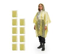 100x poncho antipioggia K-way monouso 20 g Unisex Poncho impermeabile