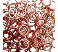 100x Rondelle per Tappo Coppa dell'Olio Auto senza Amianto, 20x26mm.