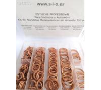 100x Rondelle per Tappo Coppa dell'Olio Auto senza Amianto (Assortimento 150 pezzi Eco)