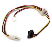 100x SATA Molex Floppy Potenza Expansion Cavo Alimentatore Corrente di Prolunga