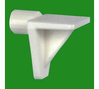 100X Supporti Per Mensole In Plastica Bianca Da 8Mm, Armadi Da Cucina