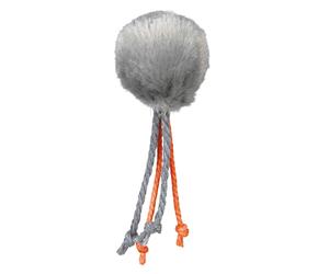 100x Trixie palline con nastri, peluche, catnip ø 4 cm