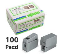 100x WAGO 224-101 connettori rapidi per lampade LED 24A 400V