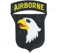 101^ Airborne - Screaming Eagles WW2 Riproduzione distintivo patch manica spalla