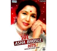 101 Asha Bhosle Assolo Hits - Originale Vari Film Video Songs - 3 DVD Set