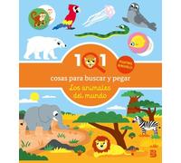 101 choses à trouver et à coller 2026: Les animaux du monde CAST