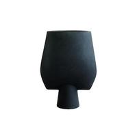 101 Copenhagen Vaso Sfera Quadrato Grande Nero