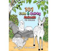 101 Cute & Quirky Animals to Color
