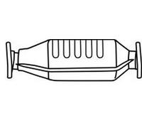 101 cv Catalizzatore per MG MG ZS 2.0 TD 1994 cc 74 KW 101 CV