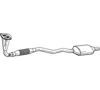 IZAWIT 21.058 Tubo gas scarico per OPEL Zafira A (T98) Astra G CC (T98)