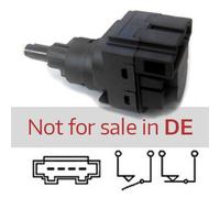 101 CV Interruttore luce freno per VW FOX 2 Vol/Coda Sp. 5Z1, 5Z3, 5Z4 1.6 Total