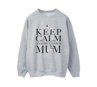 101 Dalmatians Keep Calm And Hug Your Mum Felpa Donna (BI55053)