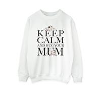 101 Dalmatians Keep Calm And Hug Your Mum Felpa Donna (BI55053)