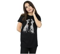 101 Dalmatians Pongo And Perdita Maglietta Ampia Donna (BI984)