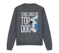 101 DalmatiansThis Dad Is Top Dog Felpa Adulto Unisex (TV22036)