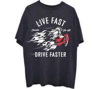 101 Dalmations Cruella Live Faster autorizzato Uomo maglietta