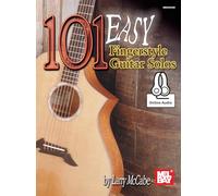 101 Easy Fingerstyle Guitar Solos: Includes Online Audio