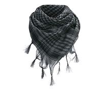 101 INC Kefiah Shemag palestinese 100% cotone 100 x 100 cm vari colori (Notte)