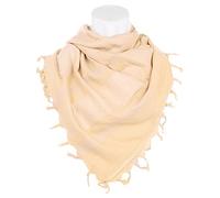 101 INC Professional Kefiah Shemag palestinese 100% cotone 100 x 100 cm vari colori (Tan)