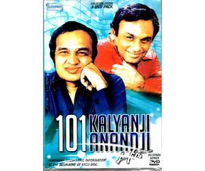101 KALYANJI ANANDJI HITS - CANZONI VIDEO ORIGINALI - VARI FILM - SET DI 3 DVD