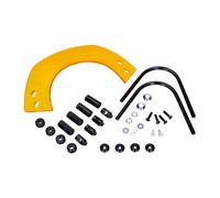 101_Octane Parabrezza corto colorato giallo 11x30cm per Vespa Keyless GTS 125