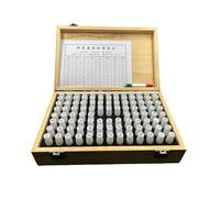 101 pz Gamma 1,00-6,00 mm, Passo 0,01 mm, Set di calibri a perno in ceramica Strumenti for carpenteria, ispezione e meccanica per macchinisti e metalmeccanici(2.00mm-3.00mm 101pcs)