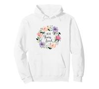 101 Years Loved 101th Birthday Floral 101 Years Loved Women Felpa con Cappuccio