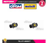 101298 Coppia Cilindretti freno (MARCA CIFAM).