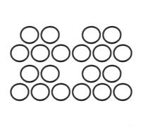 10134 Anello O-For per pompa da piscina Intex 1-1/4 pollici Guarnizione di ricambio compatibile con pompe filtro C330 C530 C1000 Parti in gomma nera (20 pezzi)