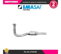 101403 Silenziatore anteriore adatto a Alfa Romeo Giulietta (MARCA IMASAF)..