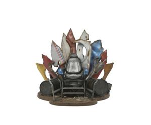 101476 TMNT 2 SEC OOZE SHREDDER THRONE DIORAMA