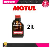 101580 2lt Olio Motul 8100 Eco Clean + 5W30 100% Sythetic (MARCA MOTUL)