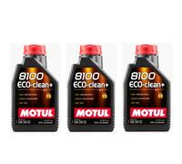 101580 3lt Olio Motul 8100 Eco Clean + 5W30 100% Sintetico (MARCA MOTUL)
