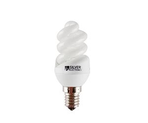 101612-Lampada bassa a risparmio mini full a spirale, 15W E-14 L.Ca
