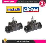 101826 Coppia Cilindretti freno post adatto a Suzuki (MARCA-CIFAM)