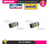 101829 Coppia Cilindretto freno adatto a Ford Fiesta (CIFAM).