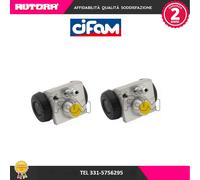 101875 Coppia Cilindretti freno posteriore (MARCA CIFAM)..