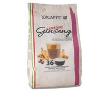 101CAFFE' Caff? al Ginseng | Confezione da 36 capsule compatibili con macchine Lavazza A Modo Mio