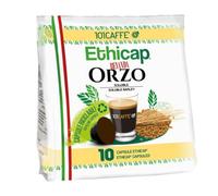 101CAFFE' Orzo Bio | Sacchetto da: 10 capsule compatibile con Ethicap