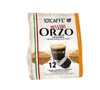 101CAFFE' Orzo Leggero Biologico | Confezione da 12 capsule compatibile con Nescaf? DolceGusto