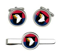 101st Airborne Division US Army Gemelli E Fermacravatta Set