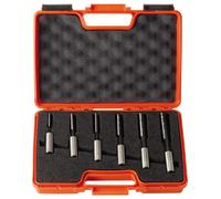 CMT 102.001.10 Set con 6 Punte Diritte per Mortasare, Grigio