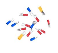 102/280/480PCS Terminale a Forcella Isolato Cavo Connettore Filo A Crimpare Spatola Anello di Testa Kit Capocorda Laminato kit terminale(102pcs)