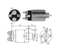 102 CV Elettromagnete Motore d'avviamento per HYUNDAI Accent II Tre Vol LC 1.5 K