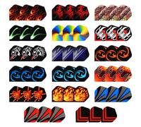 102 Pezzi Freccette Alette, Accessori Standard per Freccette, Freccette Alette in Pet, Freccette Accessori Alette, per Freccette Morbide e Freccette Steel