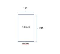 -102 pezzi Pellicole protettive universali per schermi da 5, 6, 7, 8, 9 e 10 pollici per smartphone, tablet e